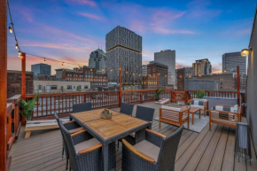 Penthouse Lofts on E 4th, Private Rooftop Patio